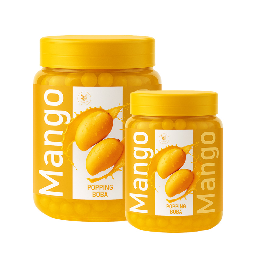 Mango Popping boba